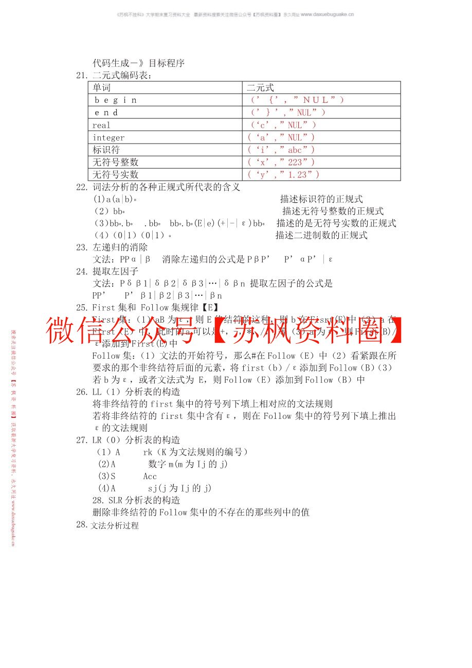 编译原理